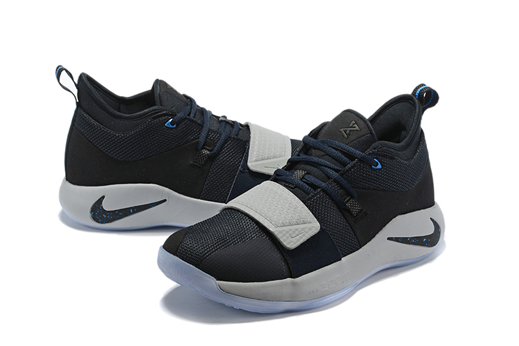 2019 Nike PG 2 Pluse Carbon Black Blue - Click Image to Close