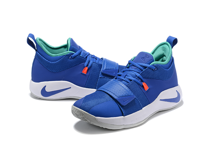 2019 Nike PG 2 Pluse Sprite Blue - Click Image to Close