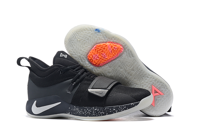 Nike PG Two Plus Black Sliver Shoes - Click Image to Close