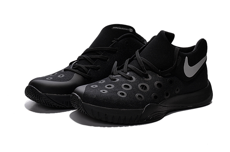 Nike Paul George 2016 All Black Basketball Shoes - Click Image to Close