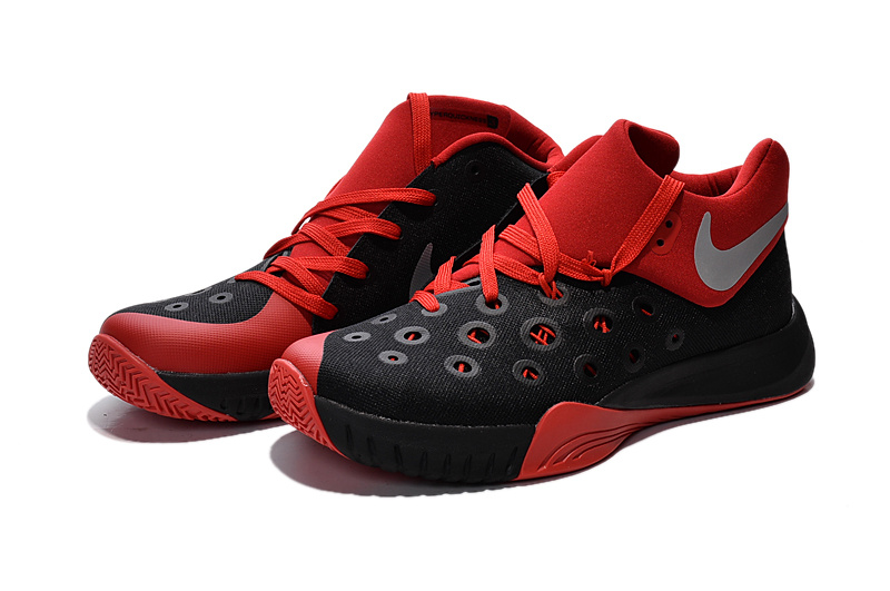 Nike Paul George 2016 Black Red Basketball Shoes - Click Image to Close
