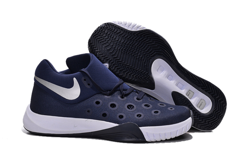 Nike Paul George 2016 Deep Blue White Basketball Shoes - Click Image to Close