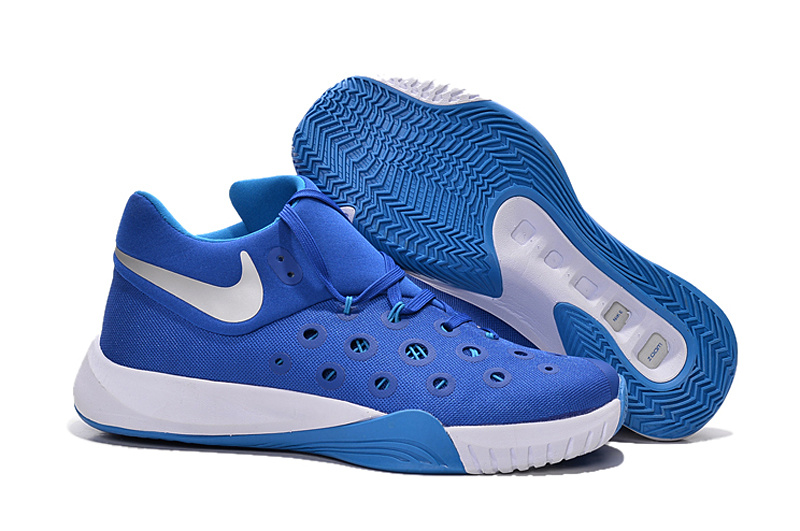 Nike Paul George 2016 Sea Blue White Basketball Shoes - Click Image to Close