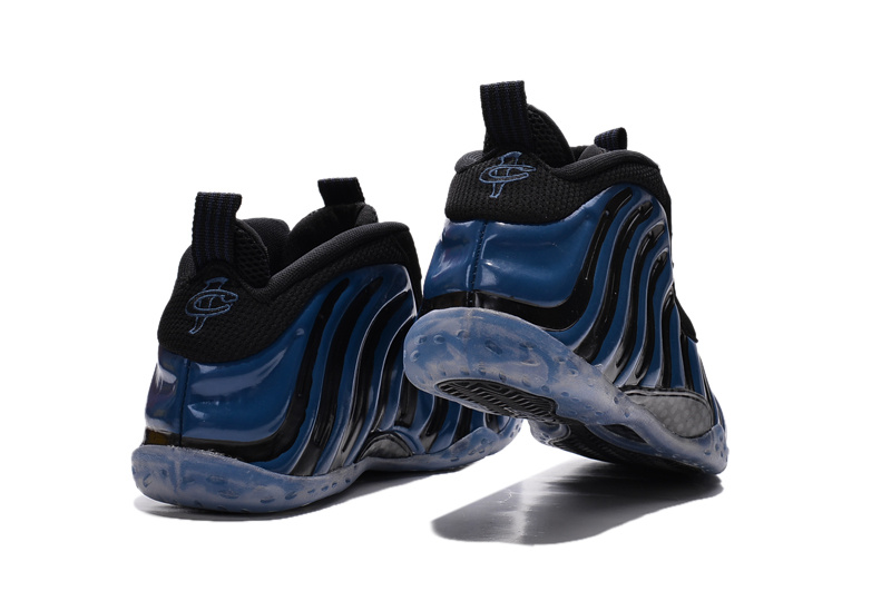 Nike Penny Hardaway Deep Blue Black Shoes - Click Image to Close