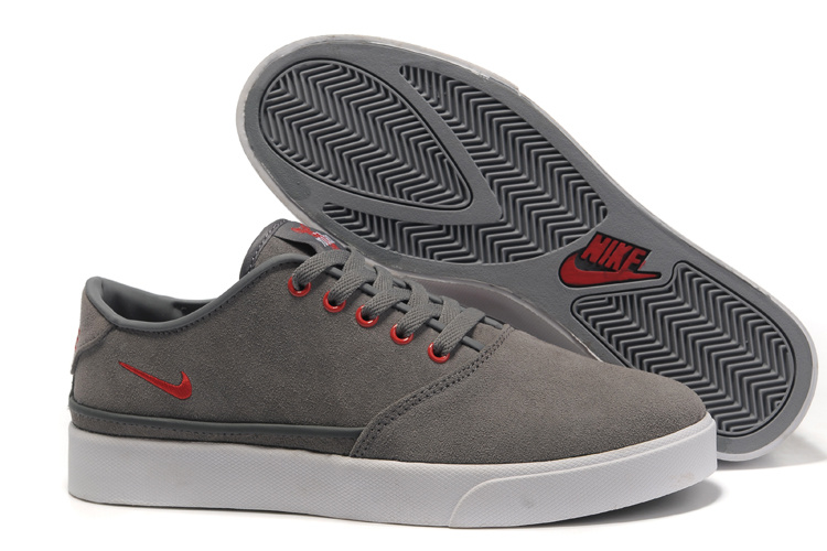 Nike Pepper Low Grey Red Shoes