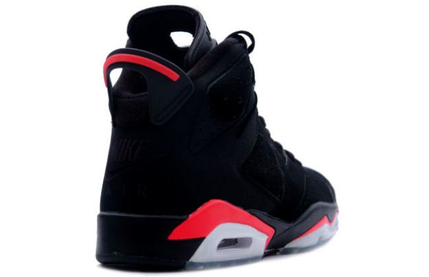 Nike Popular Air Jordan 6 Retro Black Deep Infrared Shoes - Click Image to Close