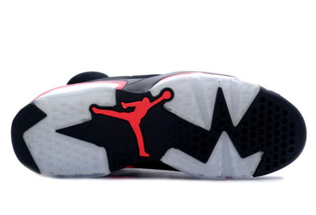 Nike Popular Air Jordan 6 Retro Black Deep Infrared Shoes - Click Image to Close