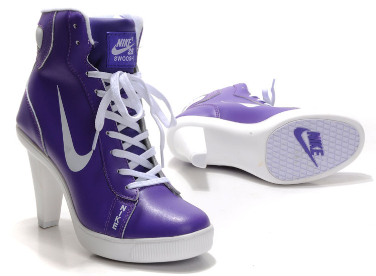 Nike SB High Heels Blue White - Click Image to Close