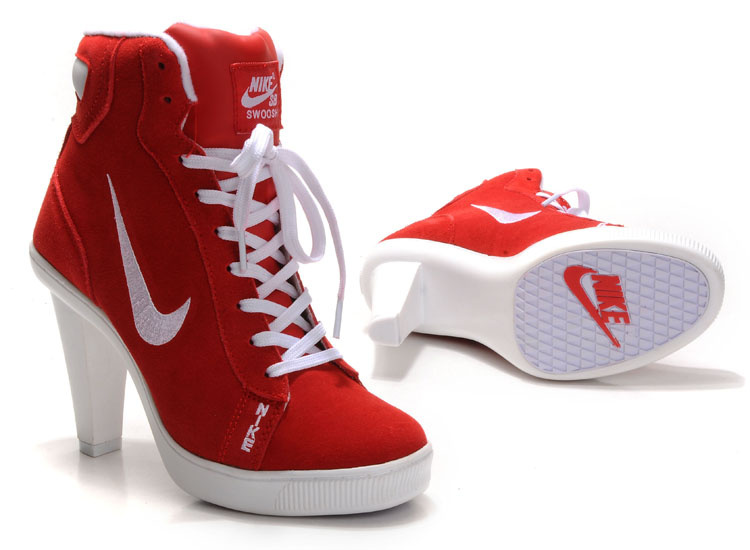 Nike SB High Heels Red White