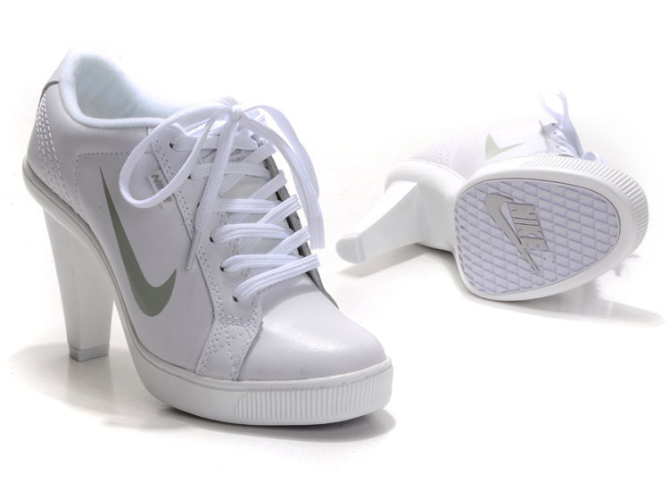 Nike SB Low Heels All White - Click Image to Close