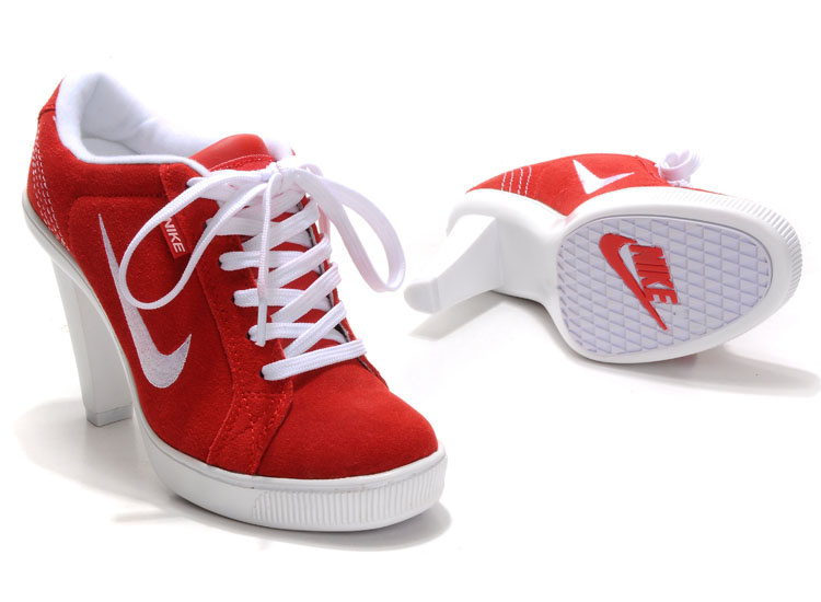 Nike SB Low Heels Red White