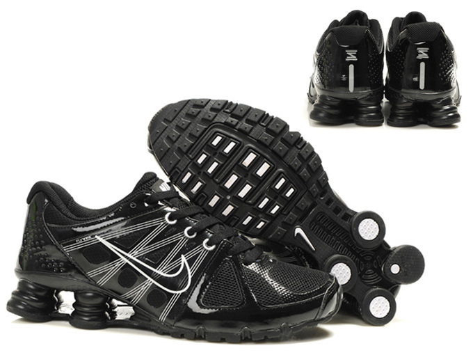 Nike Shox Agent+ All Black Shoes