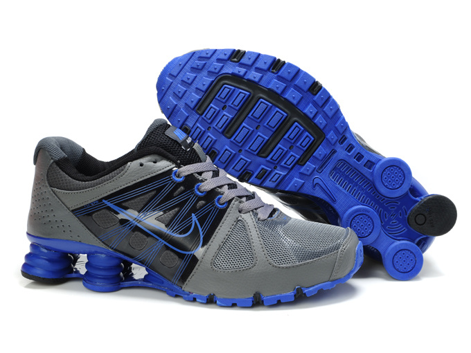 Nike Shox Agent+ Grey Blue Shoes