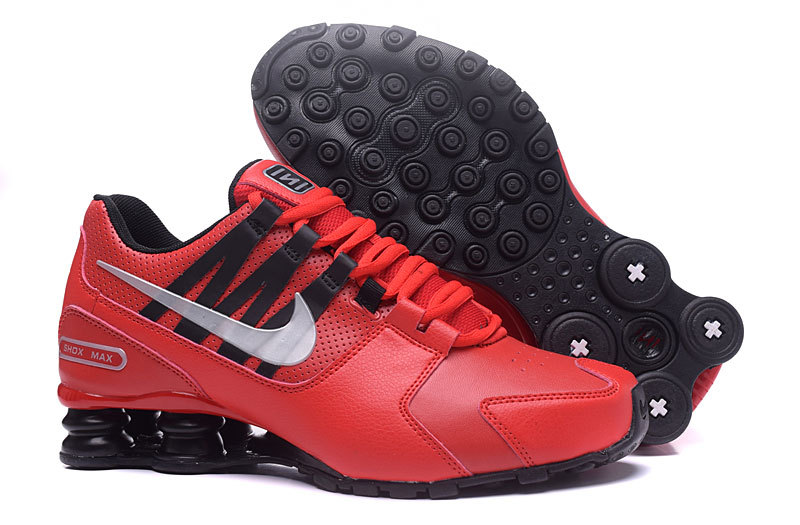 Nike Shox Avenue Red Black White Shoes - Click Image to Close