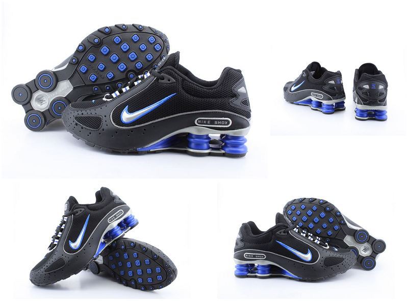 Nike Shox Moster Black Blues - Click Image to Close