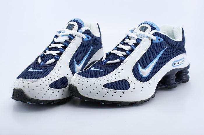 Nike Shox Moster Blue White - Click Image to Close