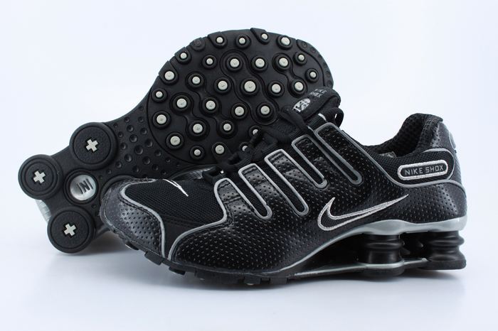 Nike Shox NZ All Black - Click Image to Close