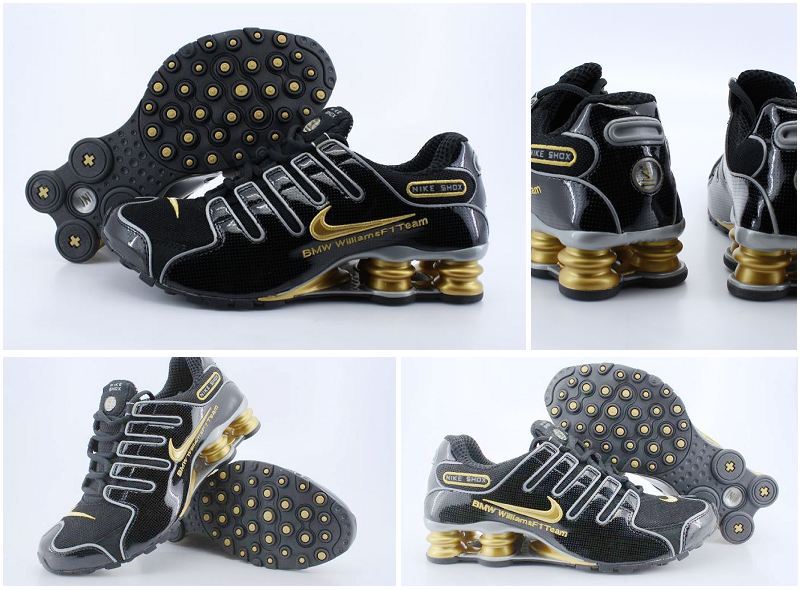 Nike Shox NZ Black Gold