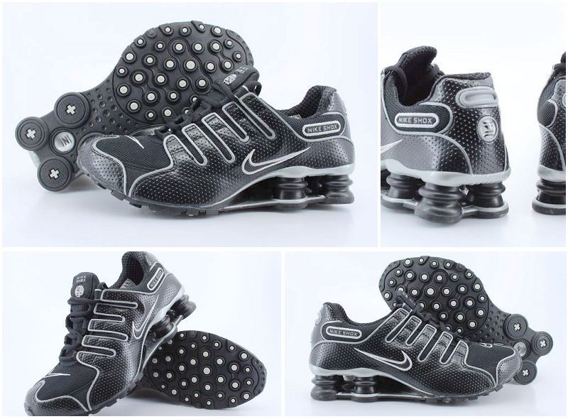 Nike Shox NZ Black Shoes - Click Image to Close