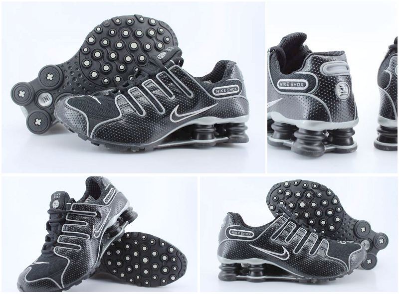 Nike Shox NZ Black - Click Image to Close