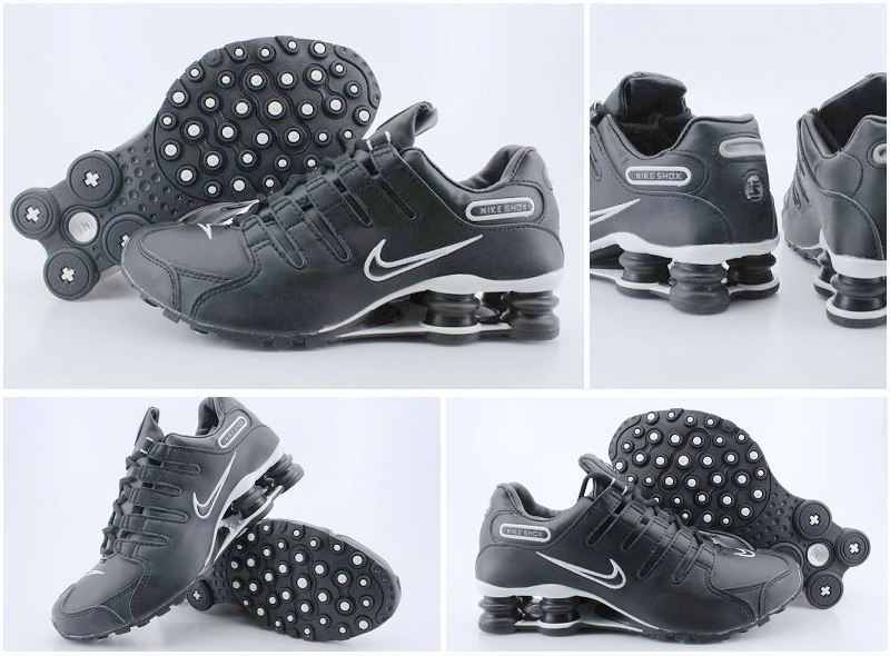 Nike Shox NZ Black - Click Image to Close