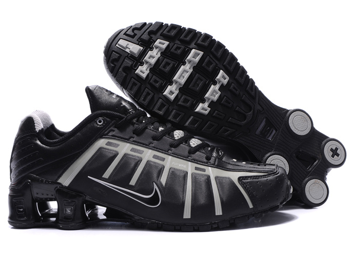 Nike Shox NZ III All Black Grey Shoes