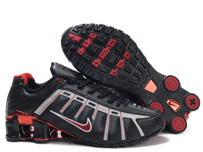 Nike Shox NZ III Black Red Grey Shoes