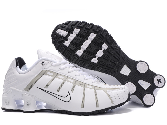 Nike Shox NZ III White Grey Shoes