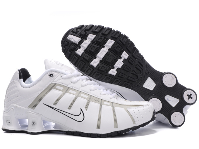 Nike Shox NZ III White Grey Shoes - Click Image to Close