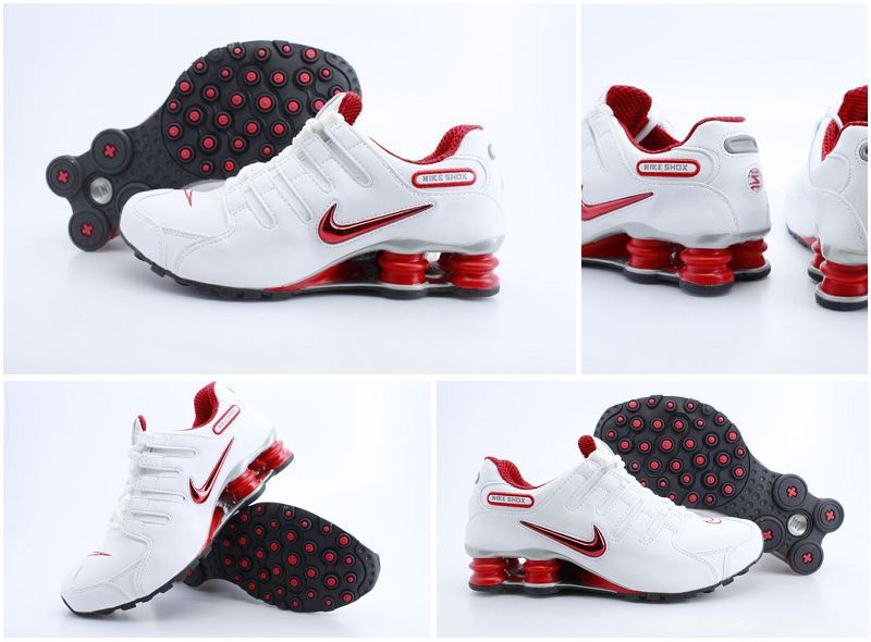 Nike Shox NZ White Shine Red