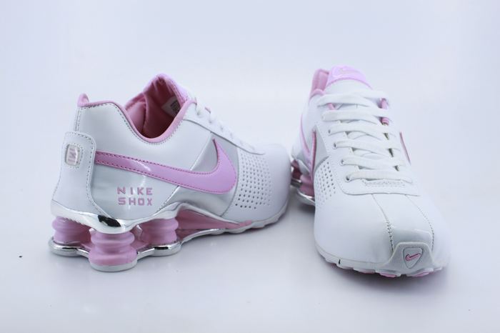Nike Shox OZ D White Pink Shoes - Click Image to Close