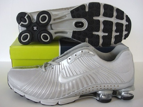 Nike Shox R1 Al Silver Shoes