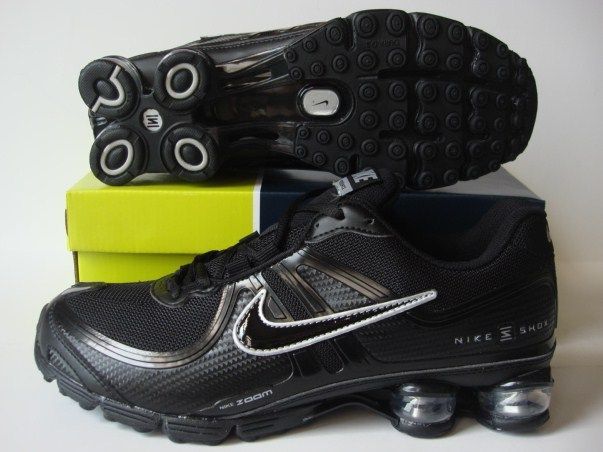 Nike Shox R2 All Black Shoes