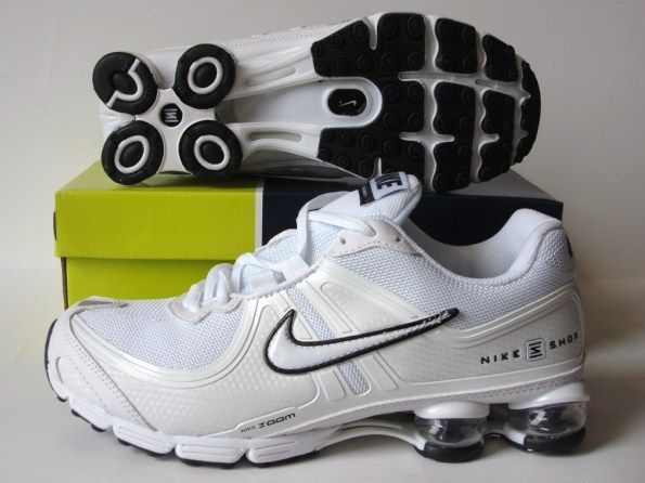 Nike Shox R2 White Shoes - Click Image to Close