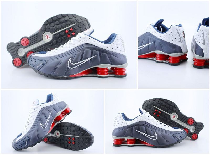 Nike Shox R4 Blue White Red