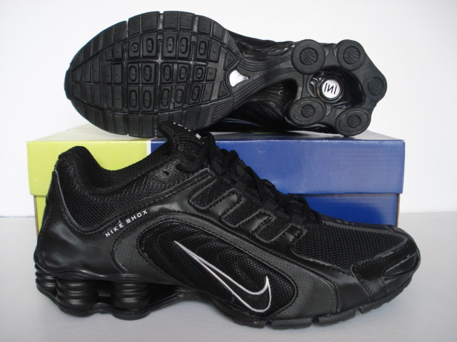 Nike Shox R5 All Black Shoes