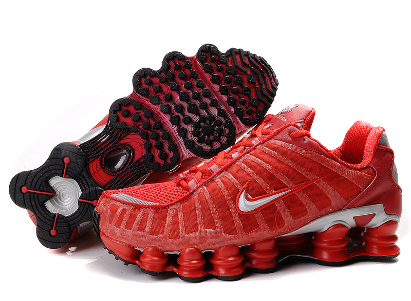 Nike Shox TL1 All Red Shoes