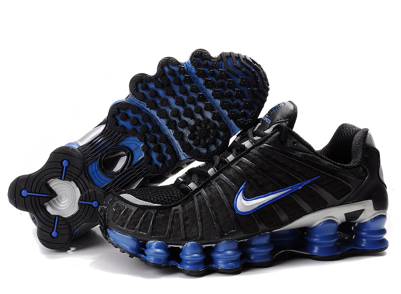 Nike Shox TL1 Black Blue Shoes