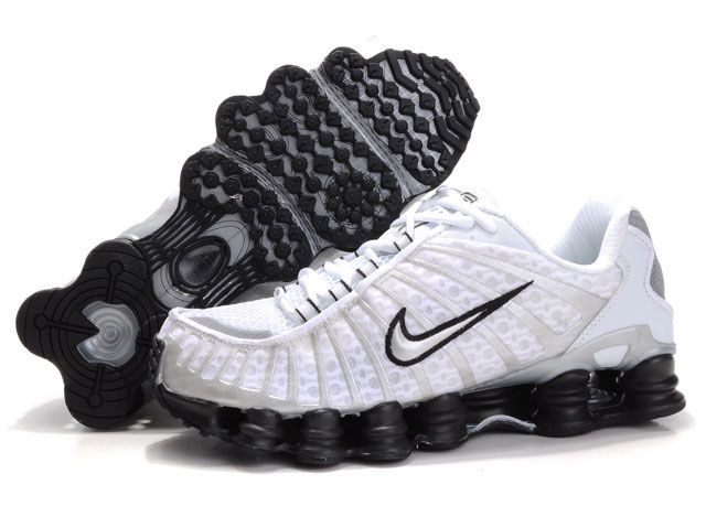 Nike Shox TL1 White Black Shoes