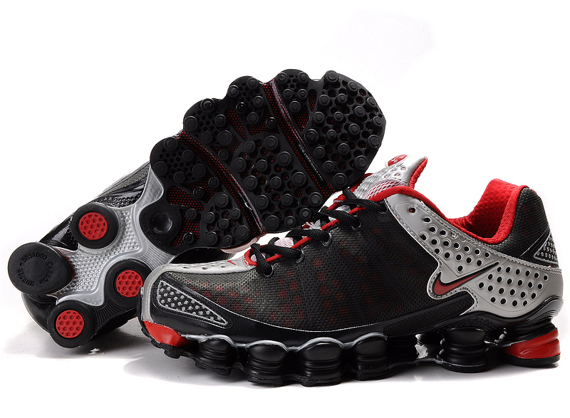 Nike Shox TL3 Black Grey Red Shoes - Click Image to Close