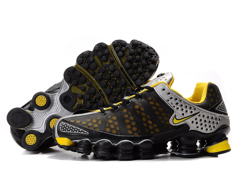 Nike Shox TL3 Black Grey Yellow Shoes