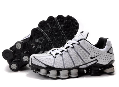 Mens Nike Shox TL3 Shoes White Black