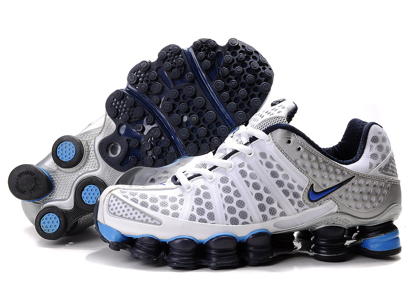 Nike Shox TL3 White Blue Black Shoes