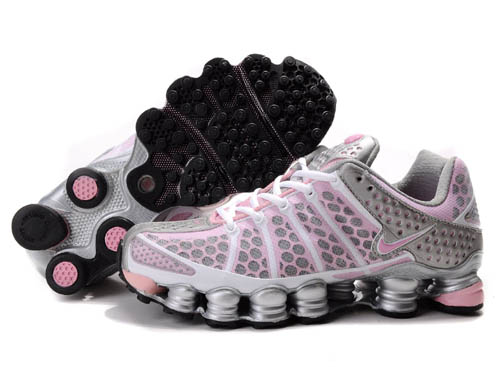 Womens Nike Shox TL3 Shoes Pink Silver