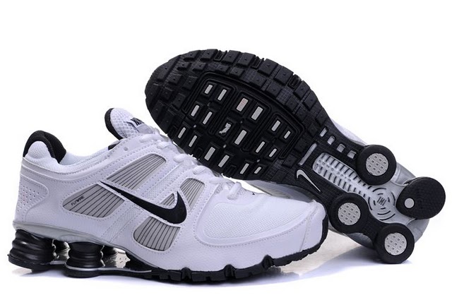 Mens Nike Shox Turbo+ 11 Shoes White Black
