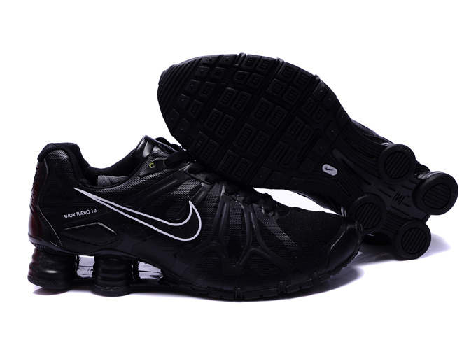 Nike Shox Turbo+13 All Black Shoes