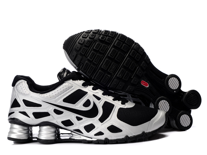 Nike Shox Turbo 12 Mesh Grey Black Shoes
