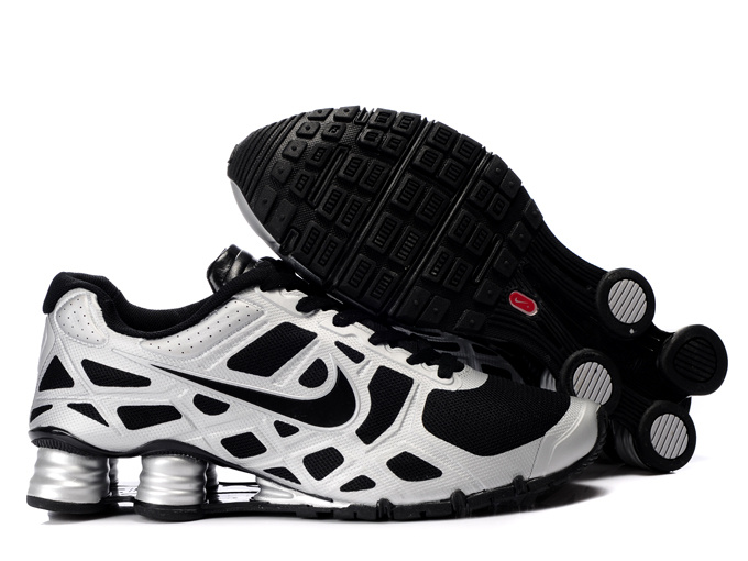 Nike Shox Turbo 12 Mesh Grey Black Shoes - Click Image to Close