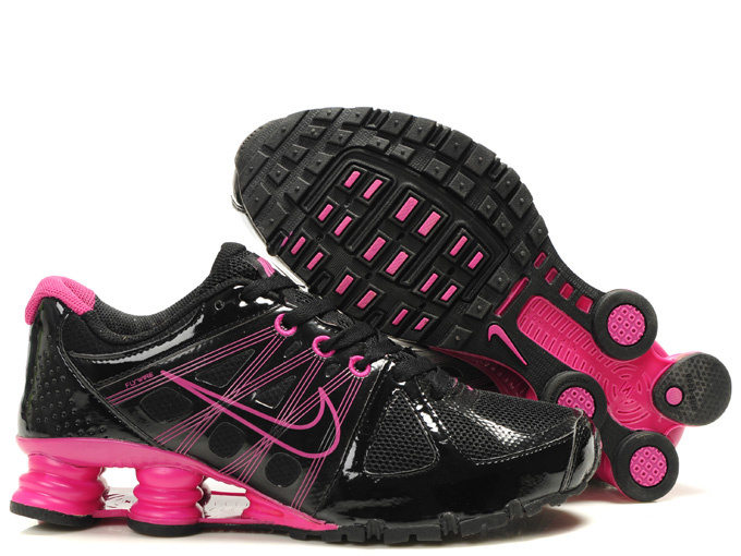 Nike Shox Turbo 2 Shoes Black Pink For Men