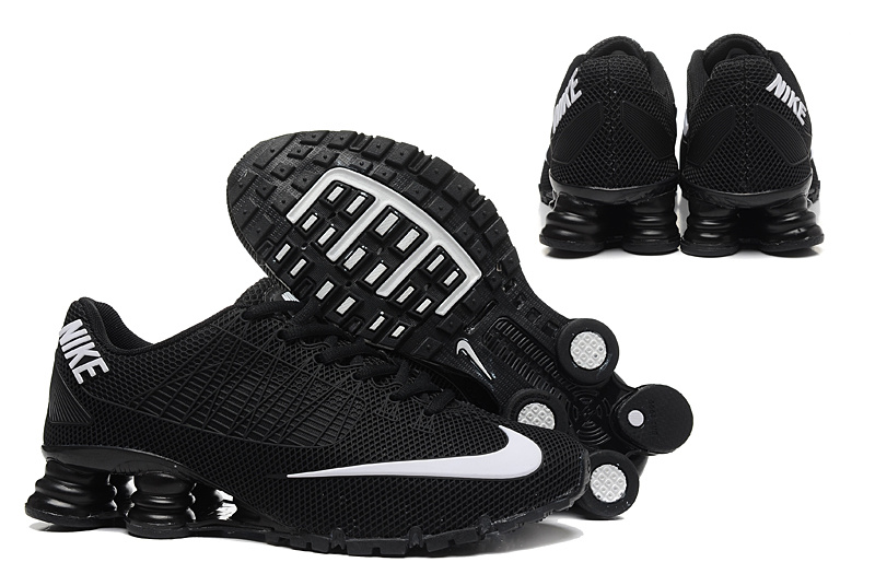 Nike Shox Turbo 21 All Black White Shoes